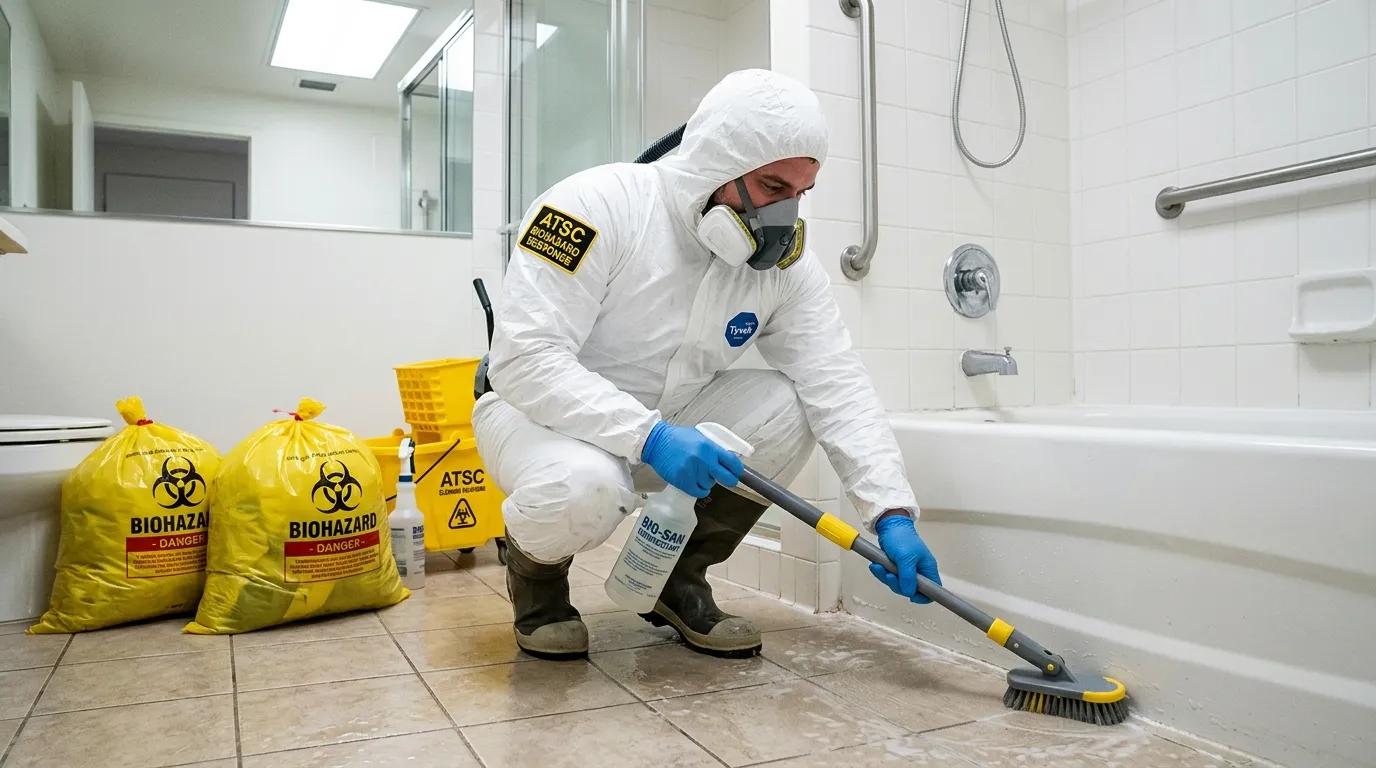 Decontamination equipment deployed for Blood Cleanup in Marion